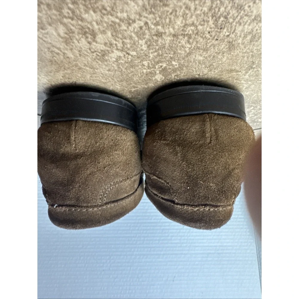 Bruno Magli Taso Bit Loafers Brown Suede 9M